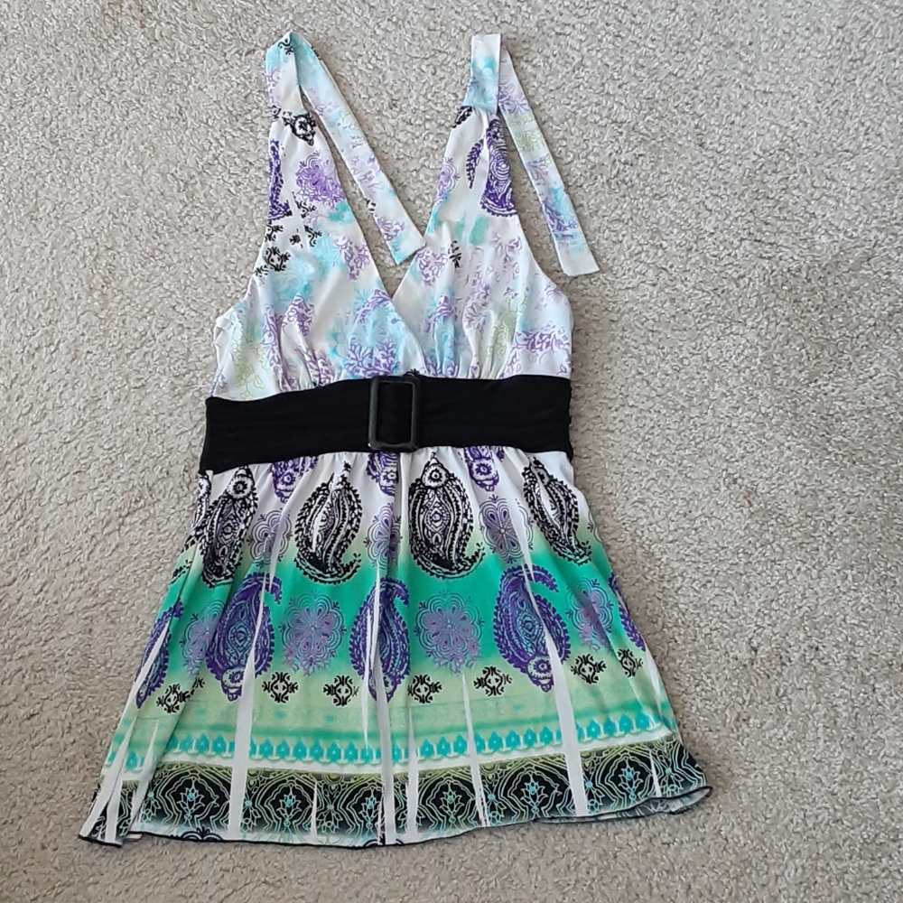 Wrapper Halter Top